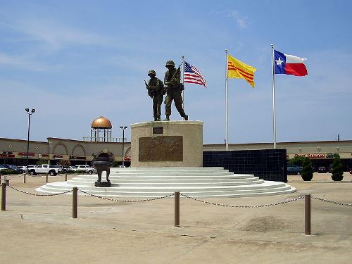 Monument Vietnam-Oorlog Houston