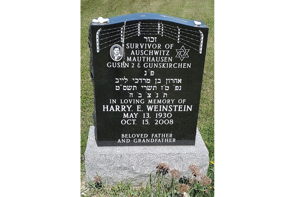 Memorial Stone Harry E. Weinstein