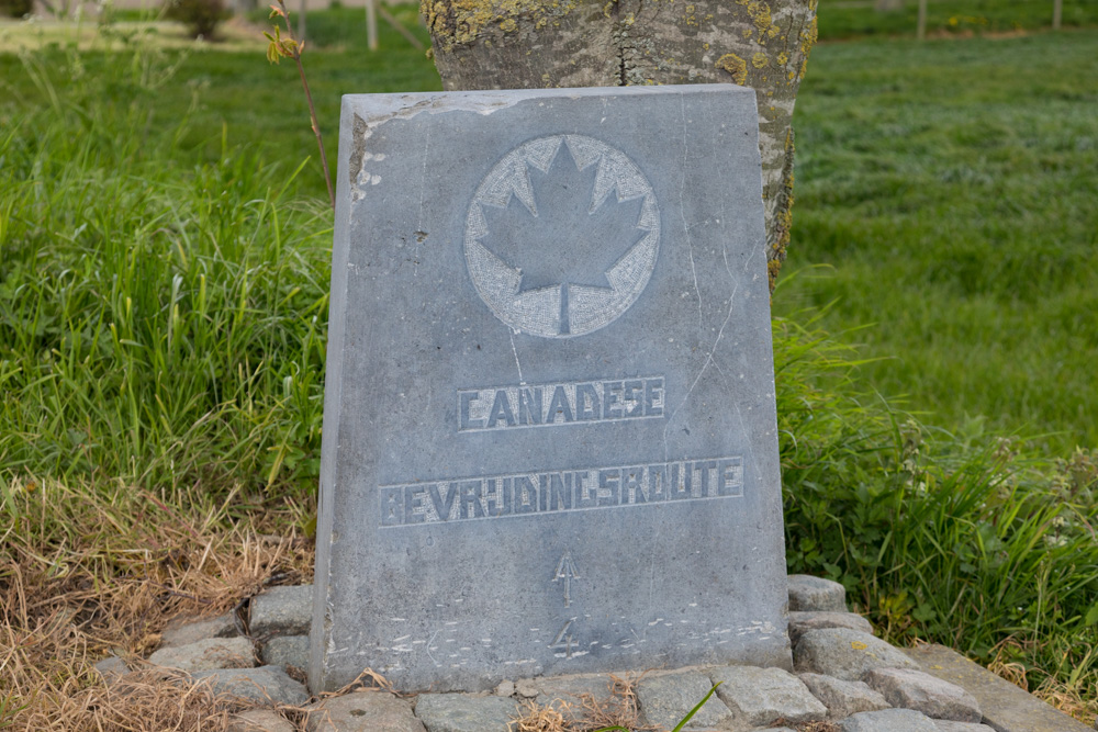 Marker No. 4 Canadian Liberation Route