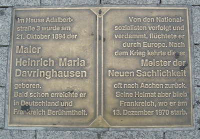 Memorial Heinrich Maria Davringhausen