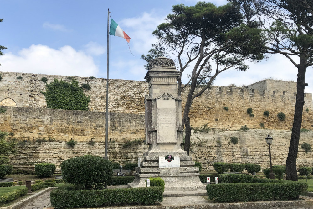 Italian War Monument Enna