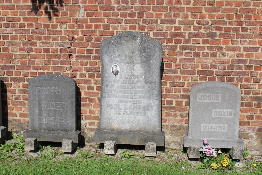 Belgische Oorlogsgraven Fleurus #1