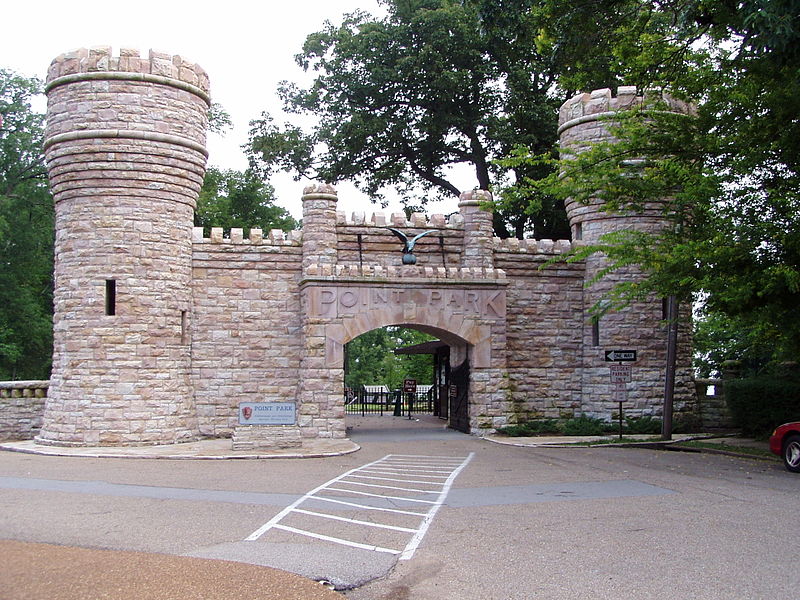 Point Park Entrance on Lookout Mountain