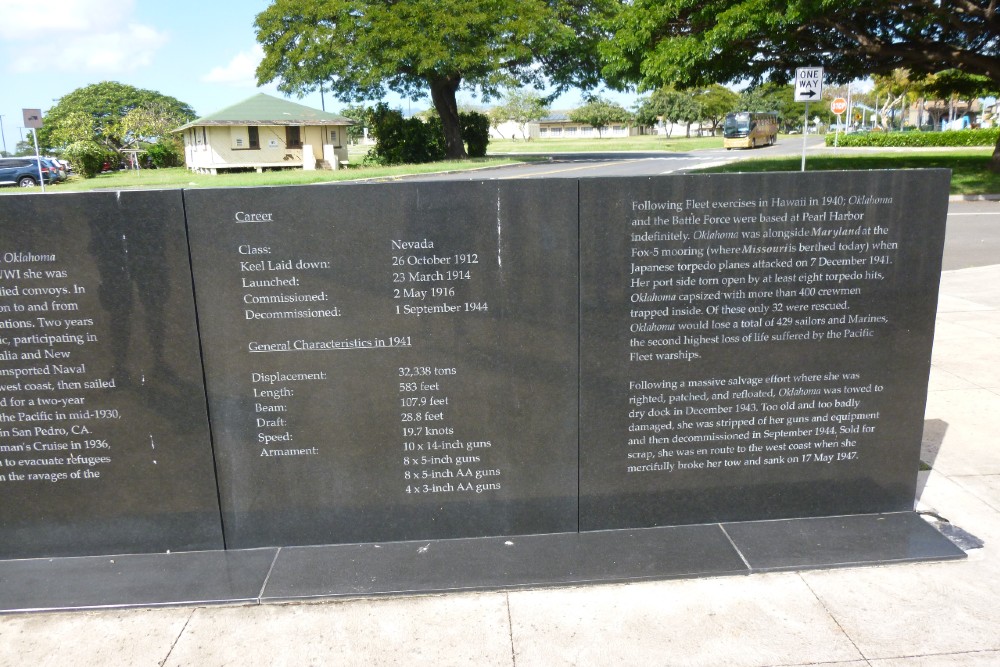 Monument U.S.S. Oklahoma #4