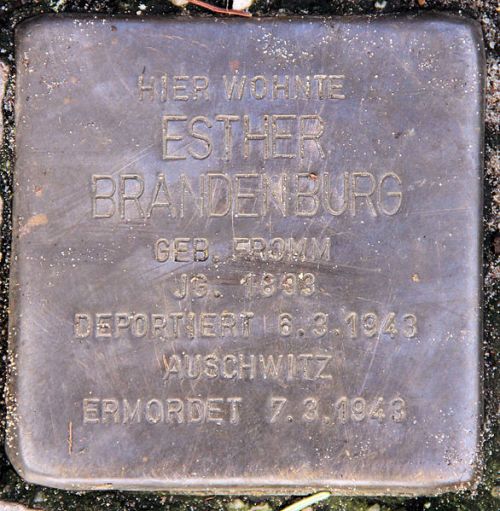 Stolpersteine Rolandstraße 4 #3