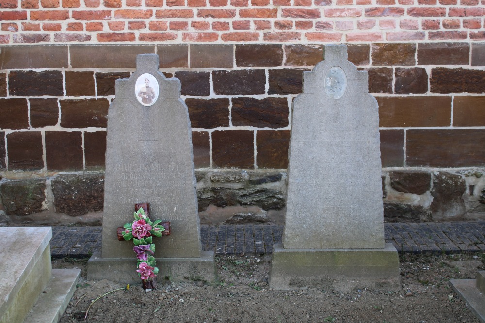 Belgische Oorlogsgraven Kortrijk-Dutsel