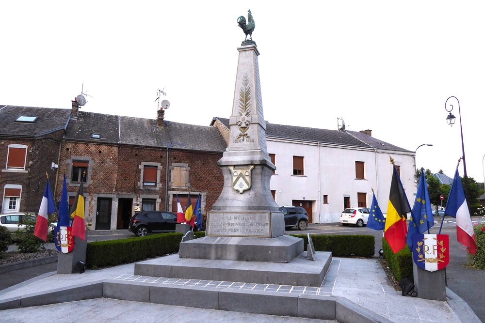 Oorlogsmonument Vireux-Wallerand