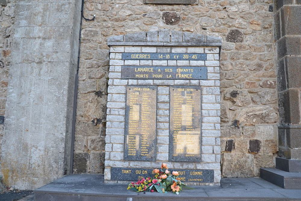 War Memorial Lanarce