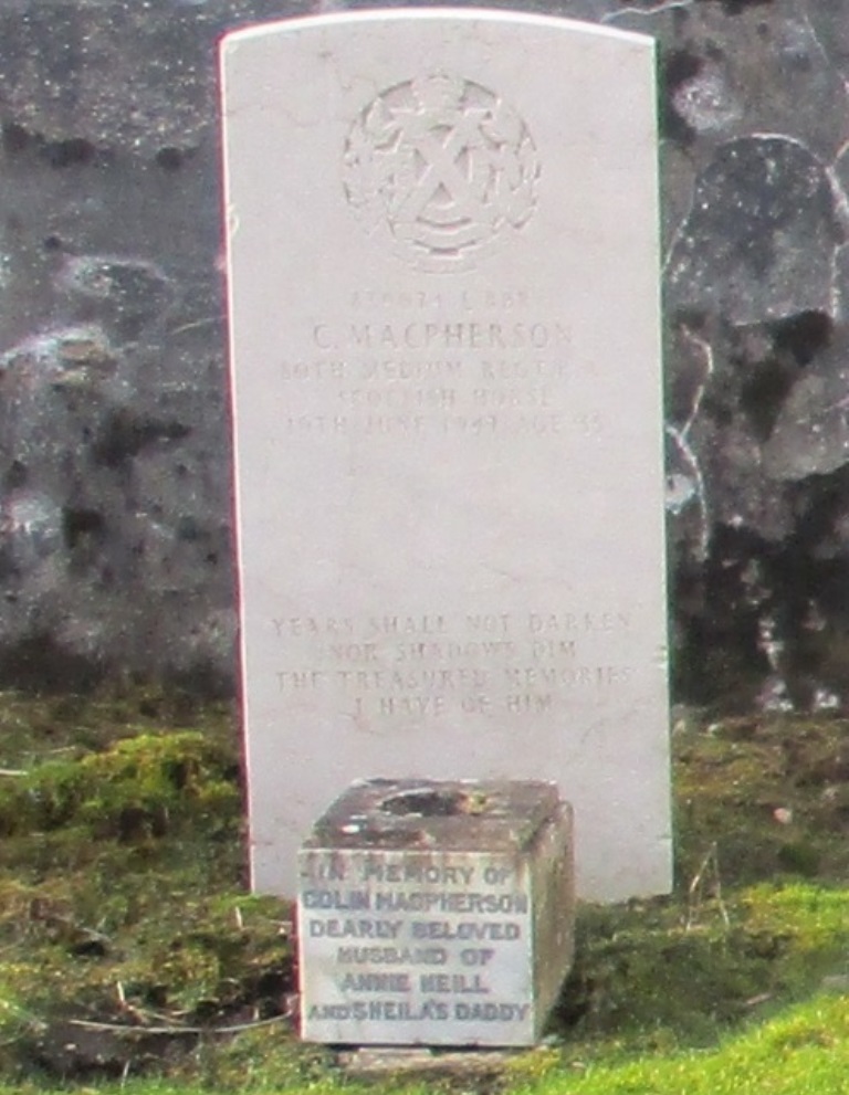 Commonwealth War Grave Kirkmichael Churchyard