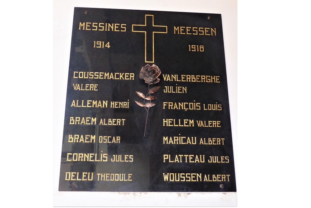 Memorial Military Victims of Messines