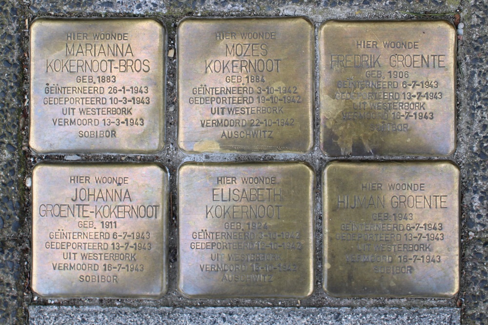 Stolpersteine Plantage Middenlaan 18 #1