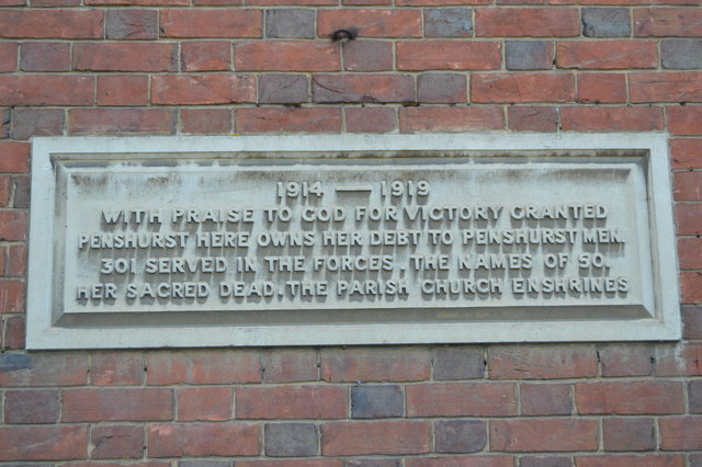 War Memorial Penshurst