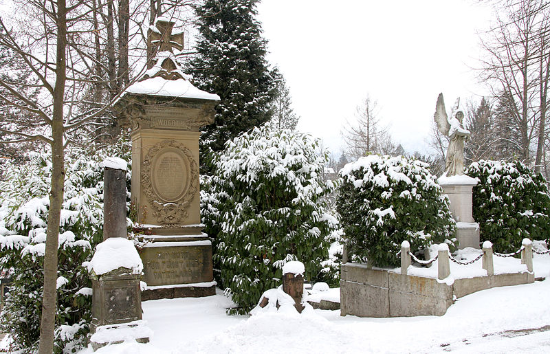 Monument Frans-Duitse Oorlog Hauptfriedhof Baden-Baden
