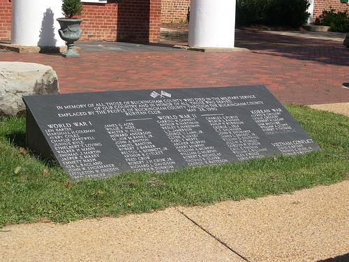 War Memorial Buckingham County
