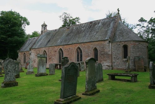 Commonwealth War Grave Longformacus Parish Churchyard