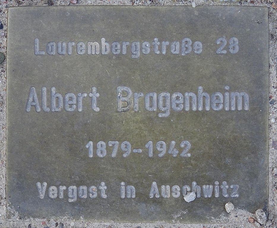 Gedenkstenen Laurembergstrae 28