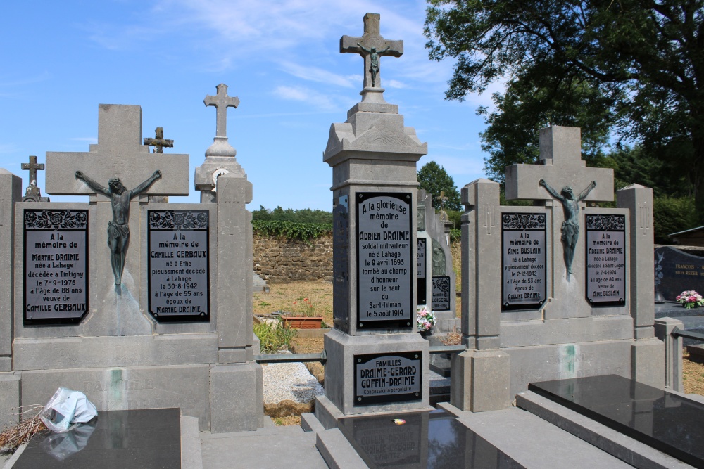 Belgische Oorlogsgraven Lahage