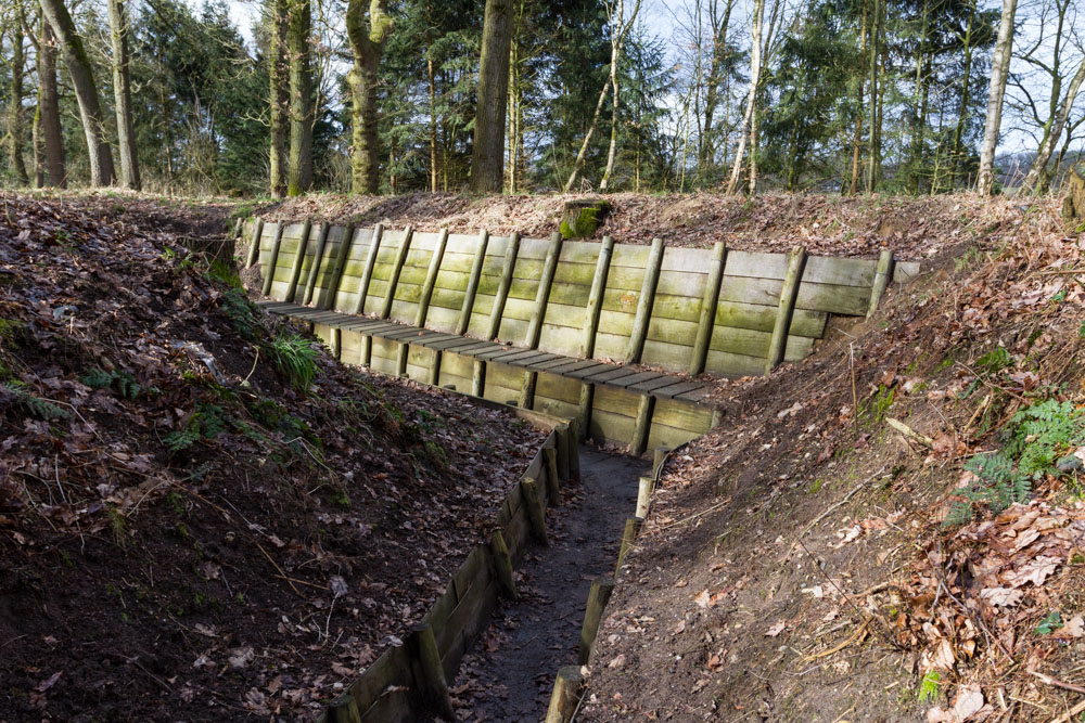 German trenches Beek