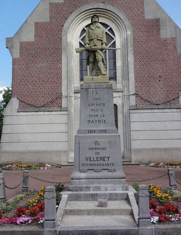 War Memorial Villeret