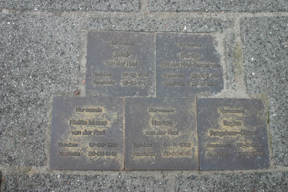 Memorial Stones  Drieborgenweg / Noorderkwartier