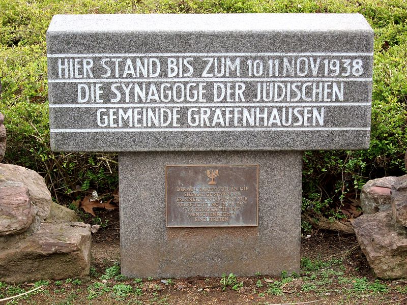 Memorial Synagogue Grfenhausen