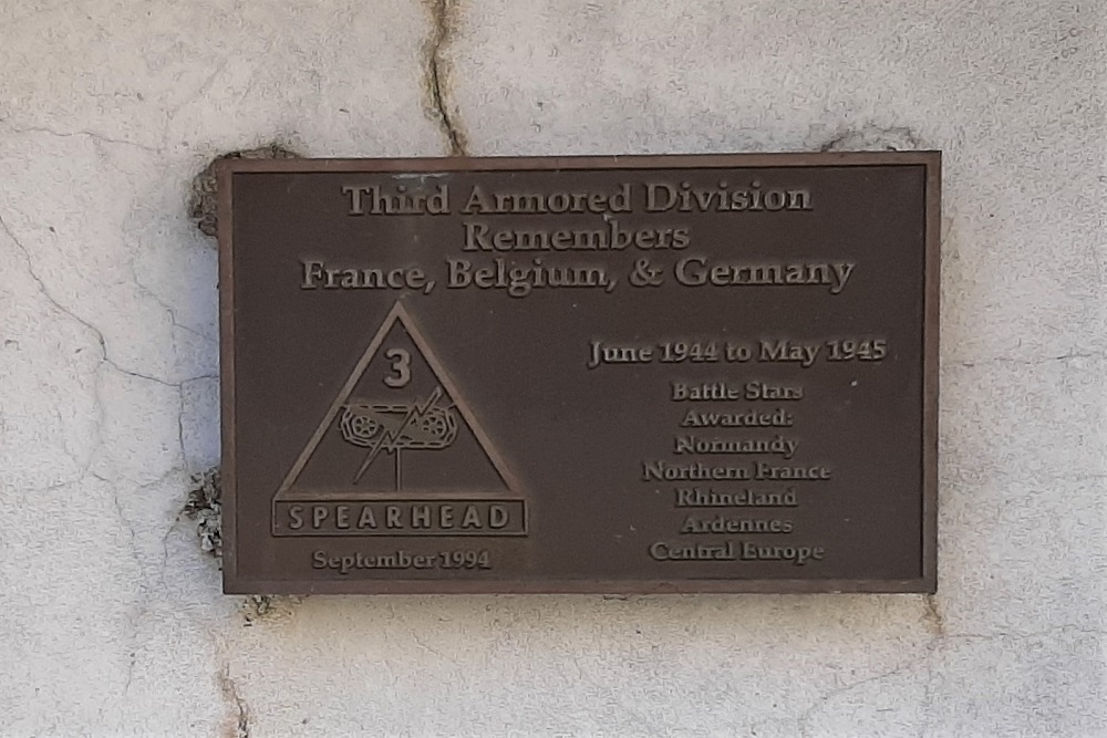 Memorial 3rd Armored Division Mortain-Bocage #3