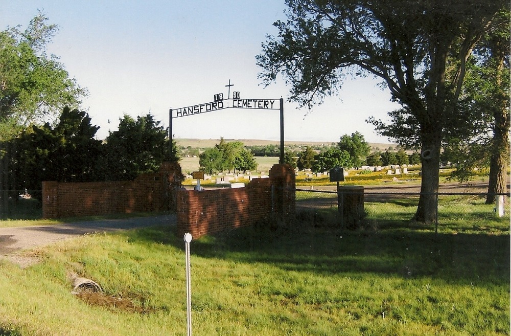 American War Grave Hansford Cemetery