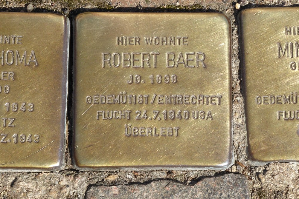 Stolpersteine Steinheimer Strasse 17 #4