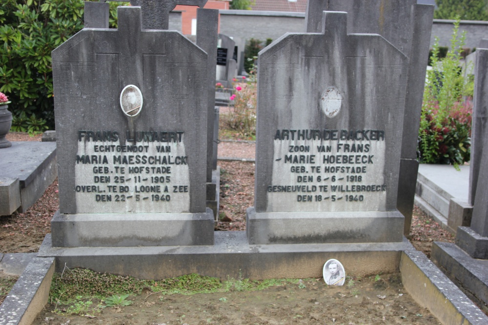 Belgische Oorlogsgraven Hofstade