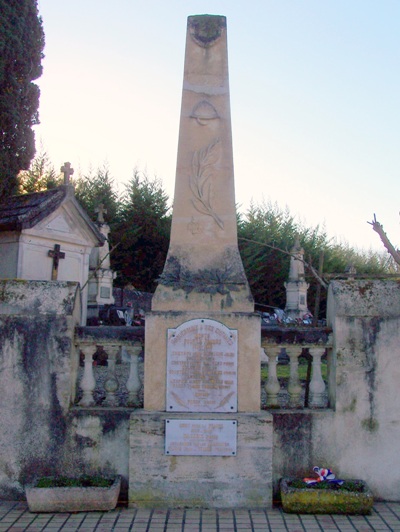 Oorlogsmonument Roquebrune