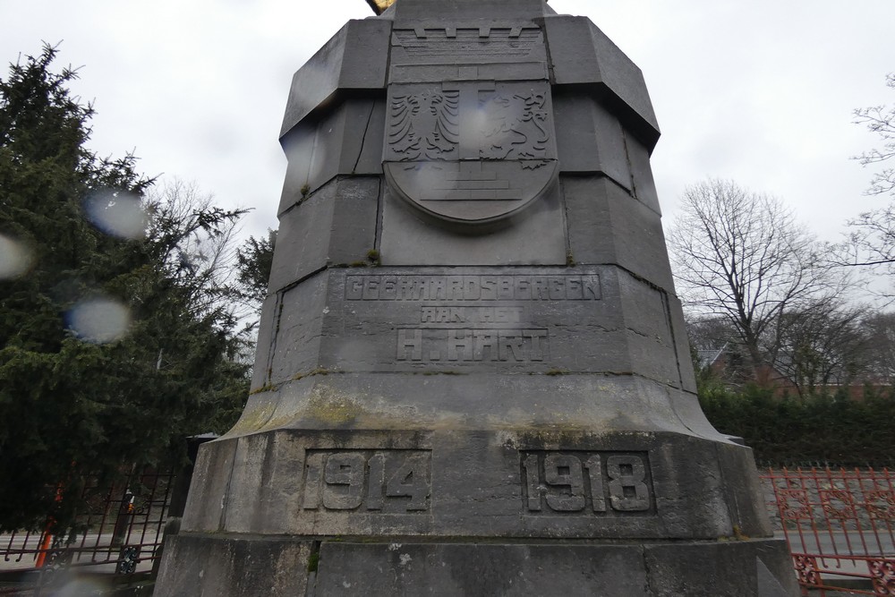 Oorlogsmonument - Heilig Hartbeeld Geraardsbergen #2