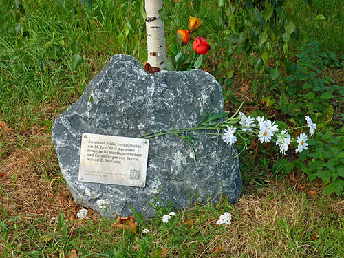Memorial Stone Nikolai Berzarin