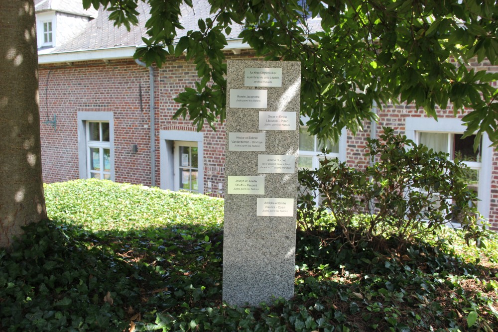 Memorial Righteous Among the Nations Ottignies