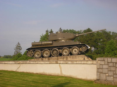 Liberation Memorial (T-34/85 Tank)  Sudice