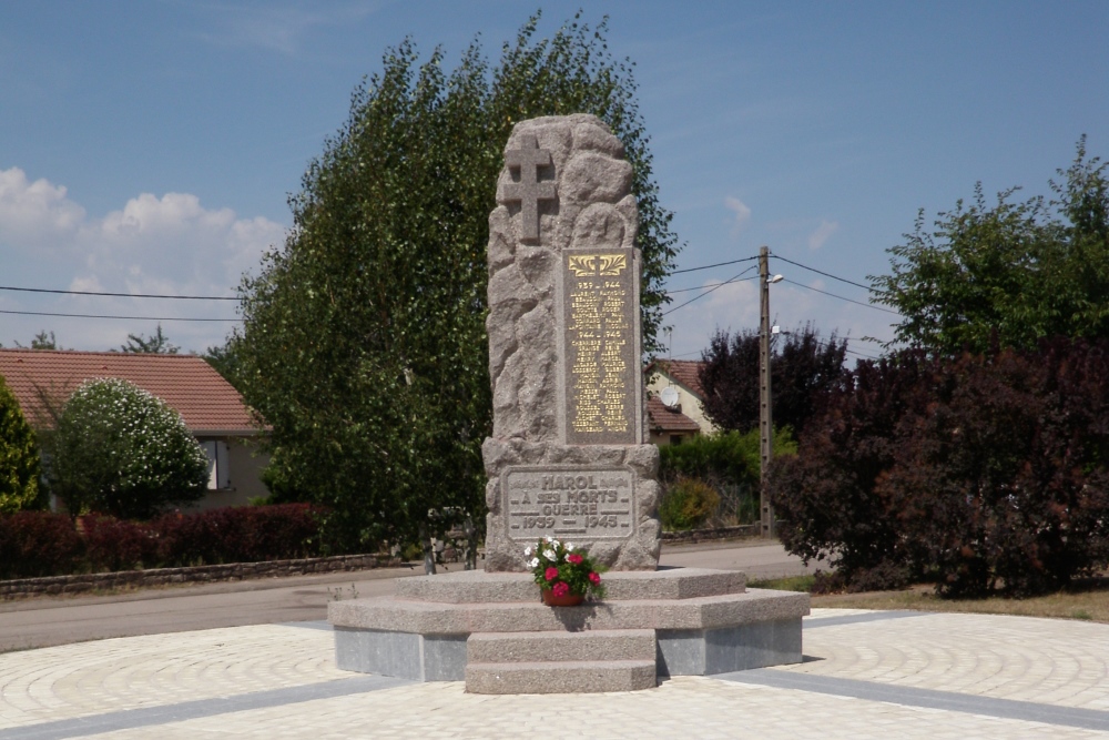 Monument Tweede Wereldoorlog Harol