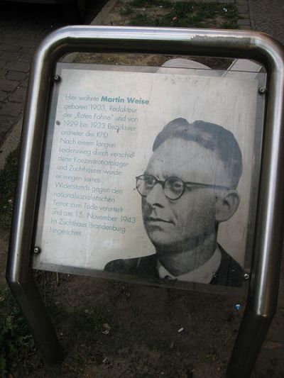 Monument Martin Weise