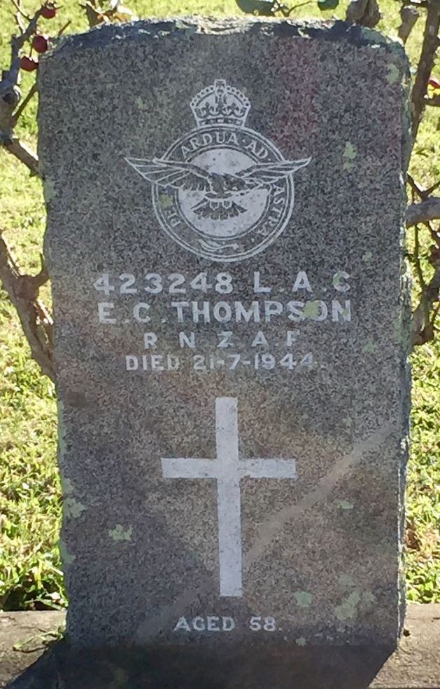 Commonwealth War Grave Hobsonville Presbyterian Cemetery