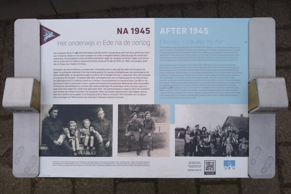 Information Sign Education in Ede after the War