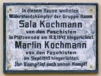 Gedenkteken Sala en Martin Kochmann