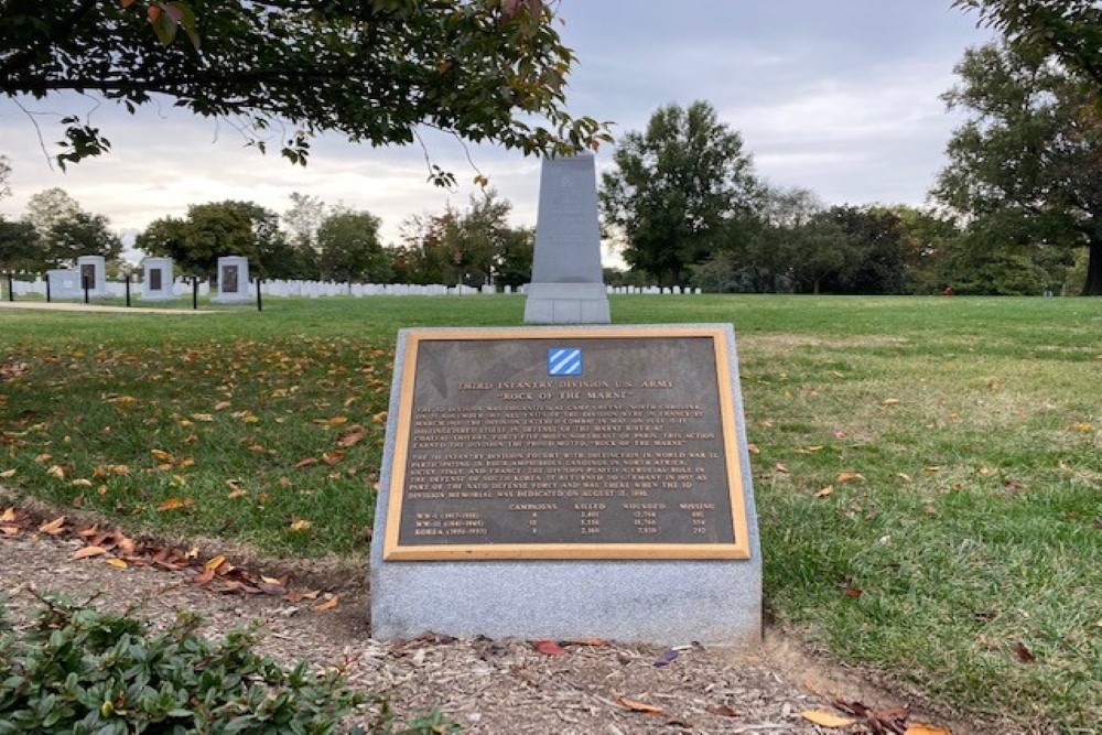 Monument 3rd Infantry Division Arlington