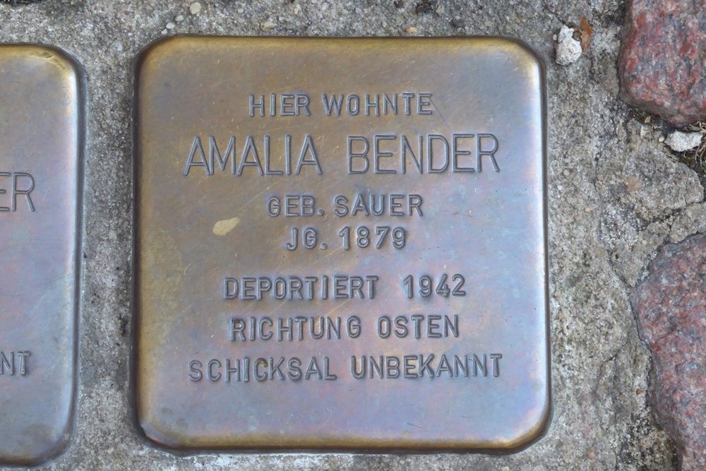 Stolpersteine Aschaffenburger Strasse 22 #4