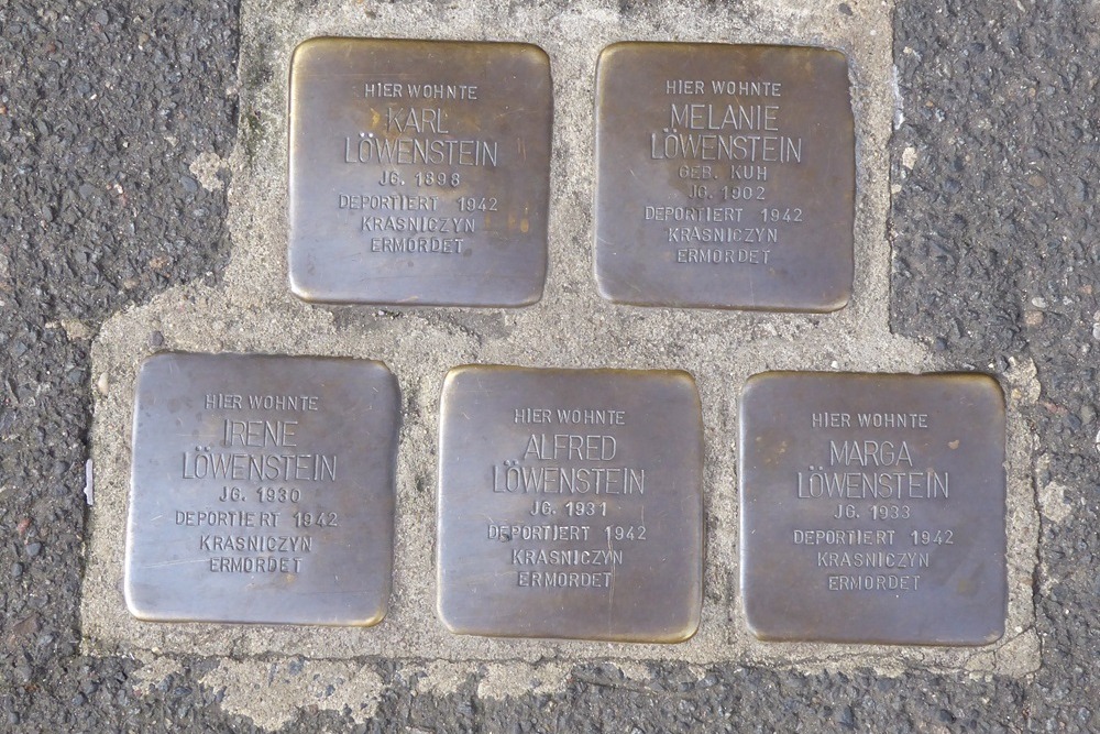 Stolpersteine Erthalstrasse 11 #1