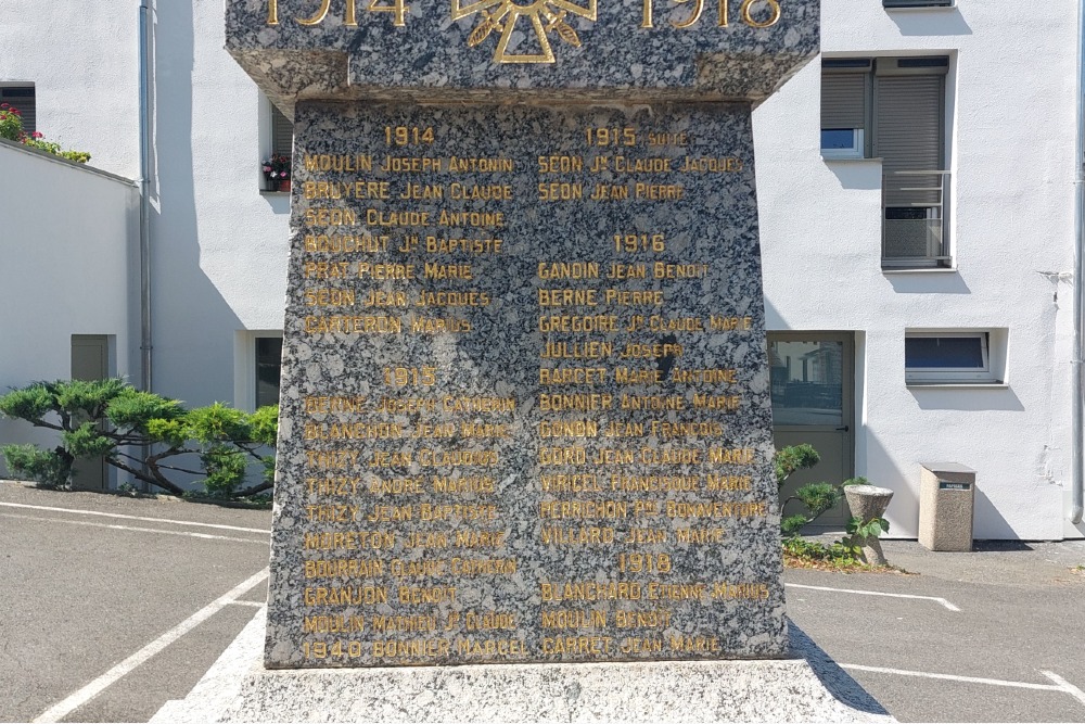 War Memorial Saint-Denis-sur-Coise #3