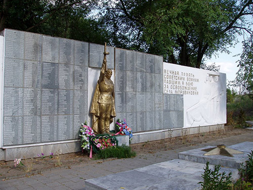 Mass Grave Soviet Soldiers Mordvynivka