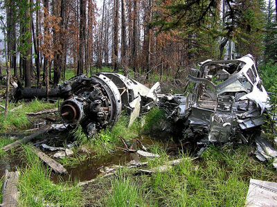 Crash Site & Remains B-23 Dragon 39-52