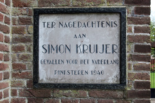 Monument Simon Kruijer