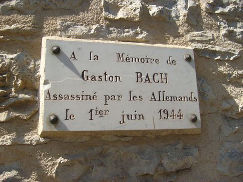 Memorial Executed Resistance Fighter