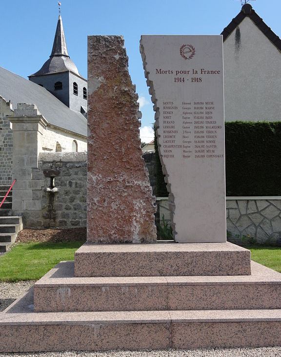 Monument Eerste Wereldoorlog Cessires