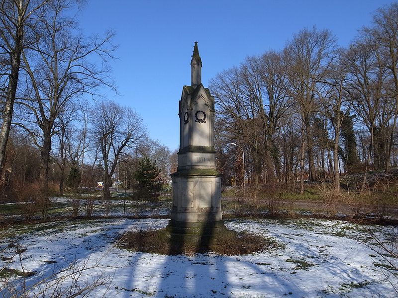 Monument Frans-Duitse Oorlog Zerbst/Anhalt
