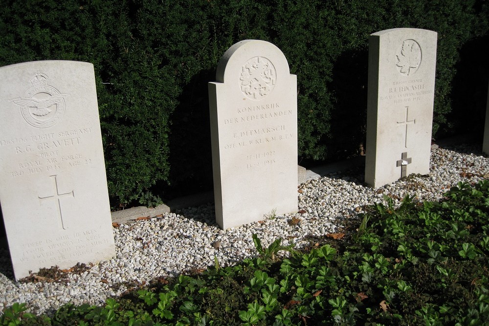 Dutch War Graves Dutch Reformed Cemetery Oegstgeest